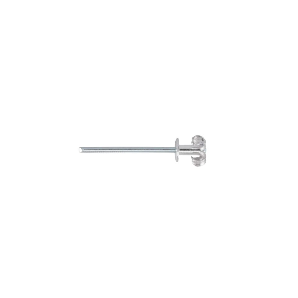 Peeled type blind rivet 4.8mm x 23mm(6-11)|Aluminum/Steel|Dome Head|250pcs