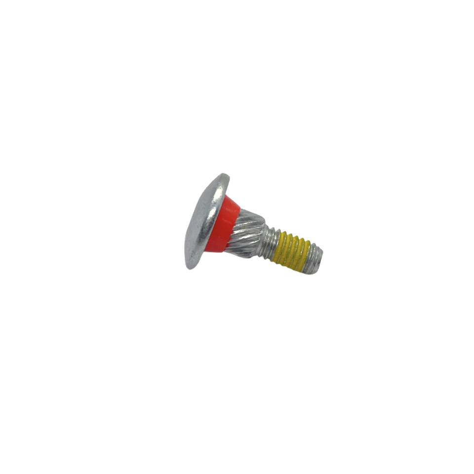 Panelok bolt with Red Rub Washer 8mm x 25mm(M8)|Carbon Steel|Large Frange Head|250pcs